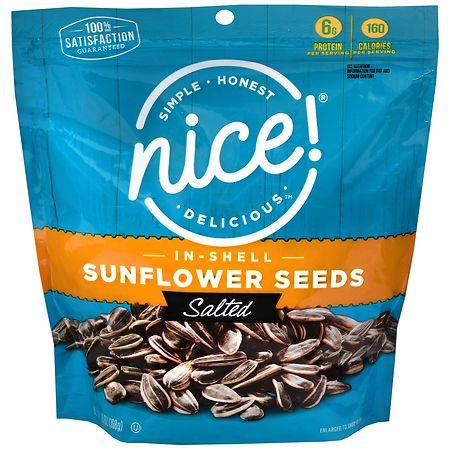 Nice! In-Shell Sunflower Seeds Salted