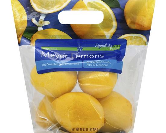 Order Signature Farms · Meyer Lemons (16 oz) food online from Safeway store, Butte on bringmethat.com