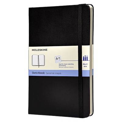 Moleskine Art Collection Sketch Book, 5" x 8.25", Black