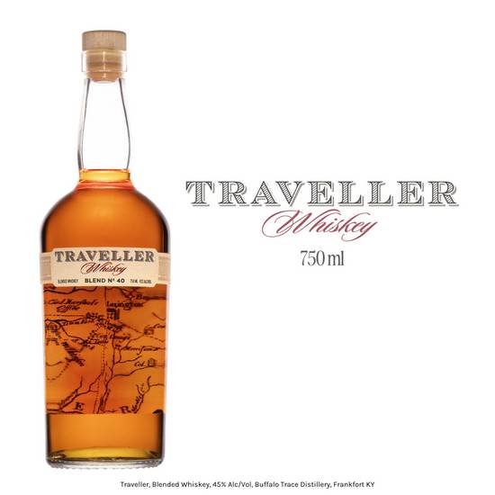 Traveller Blended 90 Proof Whiskey (750 ml)