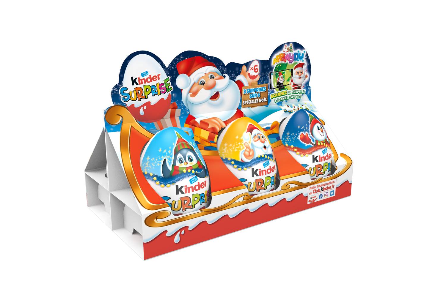 Kinder - Surprise œufs en chocolat au lait (120g)