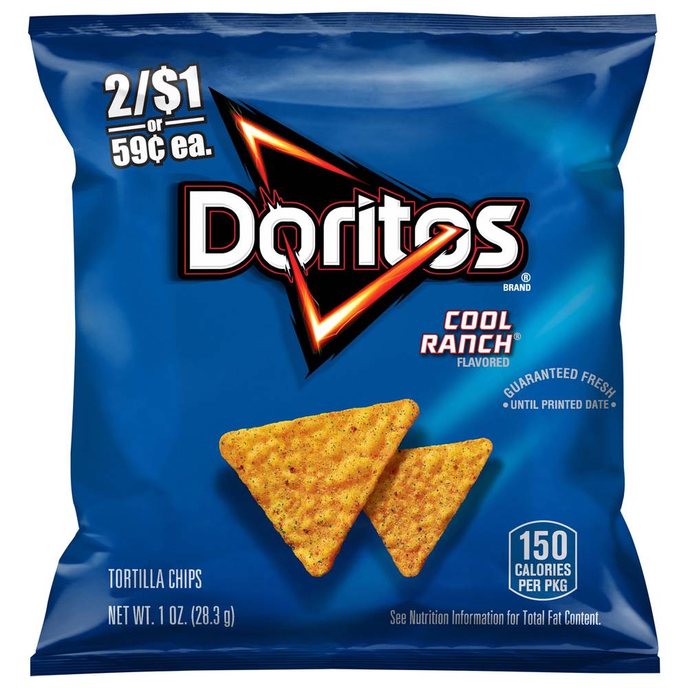 Doritos Tortilla Chips (cool ranch)