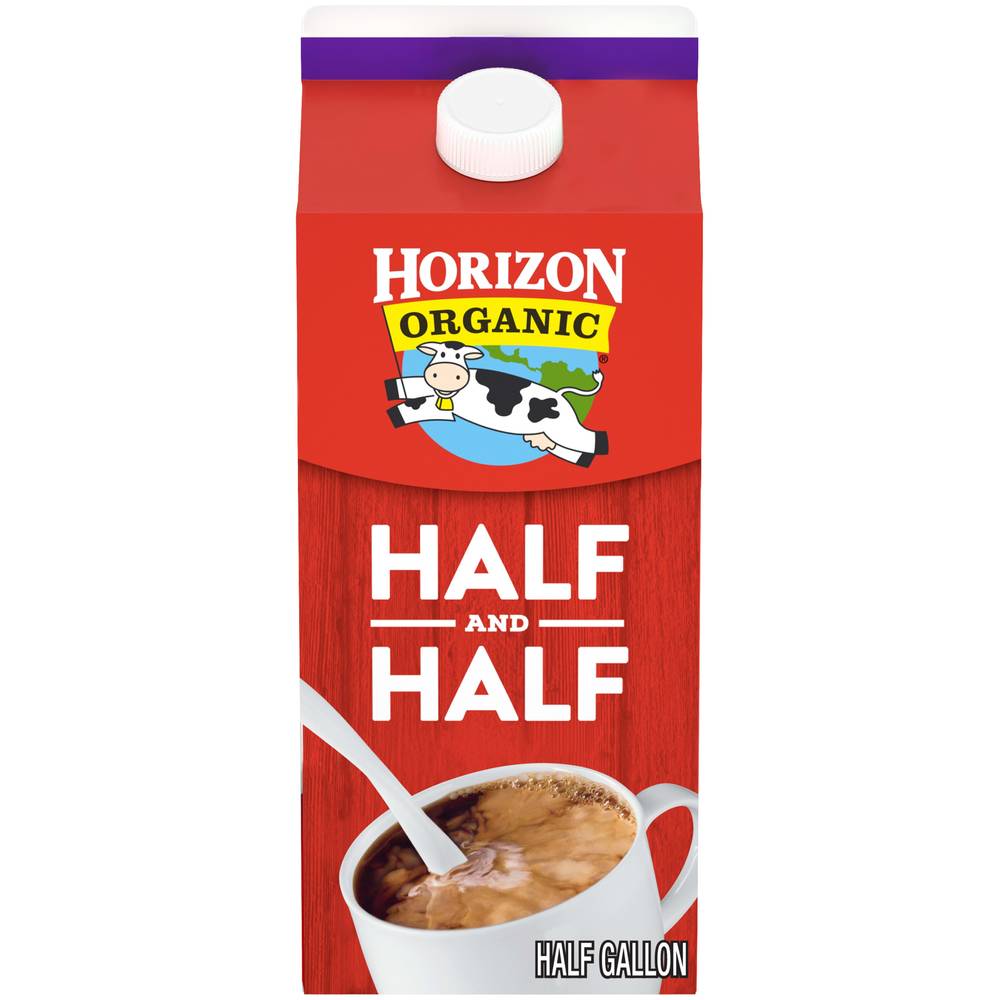 Horizon Organic Ultra Pasteurized Half & Half Coffee Creamer (1.89 L)