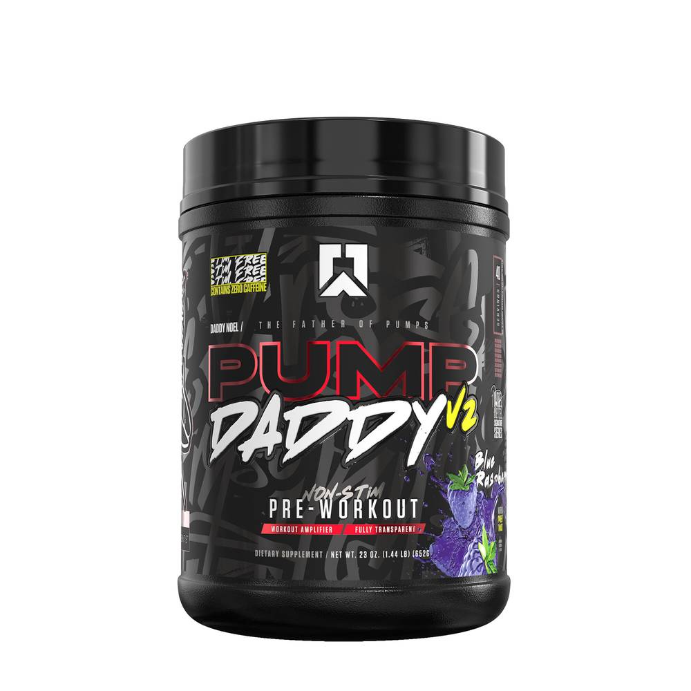 Pump Daddy Pre-Workout - Blue Raspberry (40 Servings) (1 Unit(s))