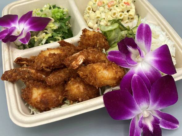Coconut Shrimp Plate Lunch