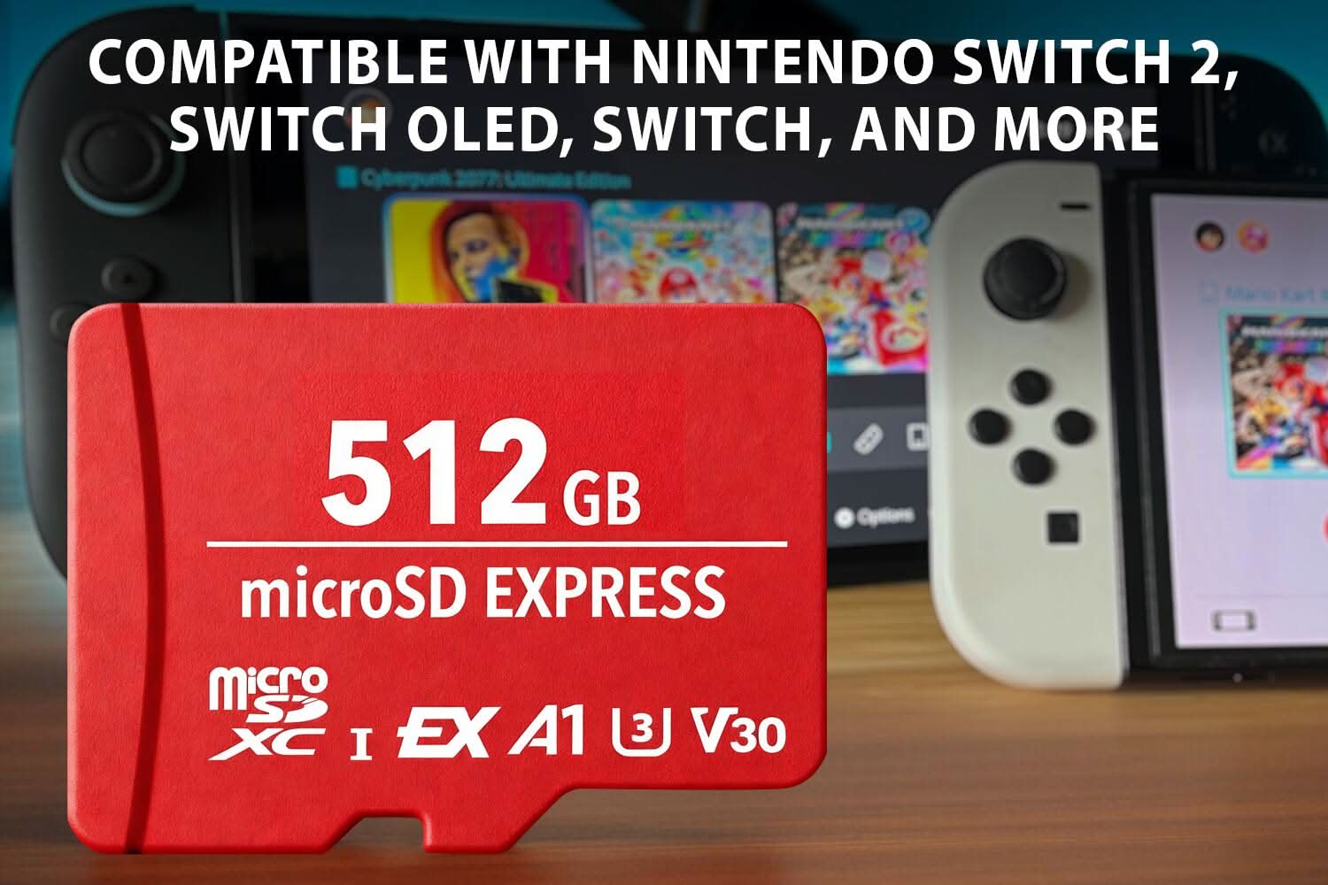 Next Express Microsd Memory Card Works With Nintendo Switch 2