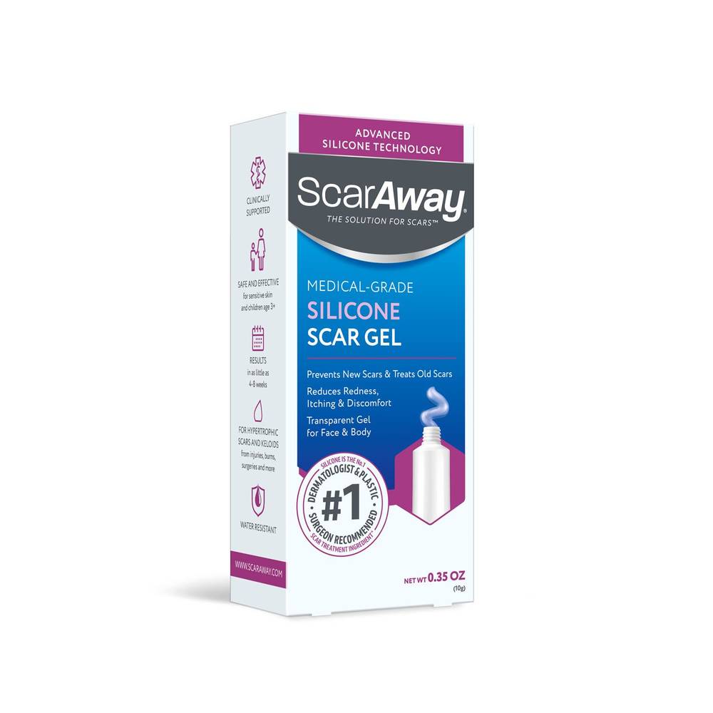 Scaraway 100% Silicone Scar Gel, 0.35 Oz