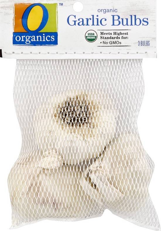 Order O Organics · Fresh Garlic Bulbs (3 bulbs) food online from Safeway store, Eureka on bringmethat.com