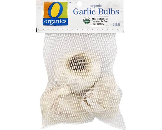 O Organics · Fresh Garlic Bulbs (3 bulbs)