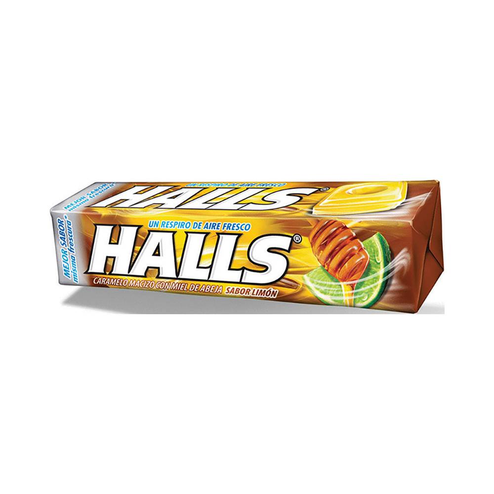 Halls · Caramelo macizo sabor limón con miel (25,2 g)