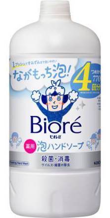 花王 ビオレｕ 泡ハンドソープ つめかえ用 (770mL)