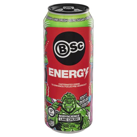 Bsc Energy Caffenated Drink (500 ml) (lime crush)