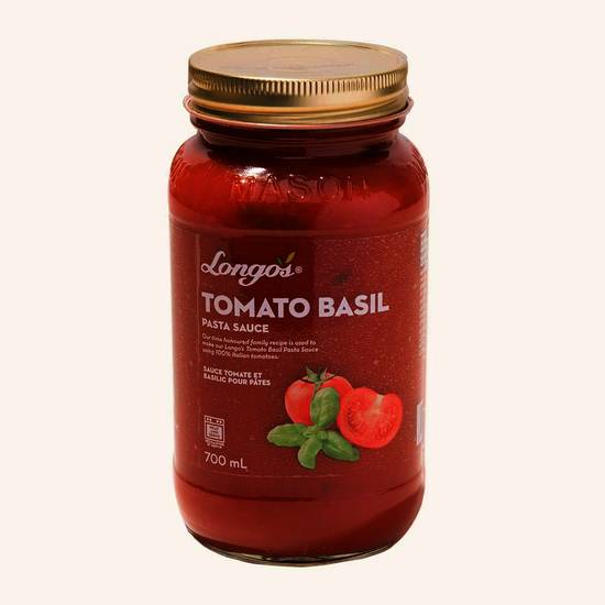 Longo's Tomato Basil Sauce (700ml)