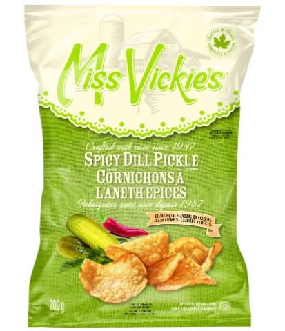 Miss Vickie's Potato Chips, Spicy Dill Pickle (200 g)
