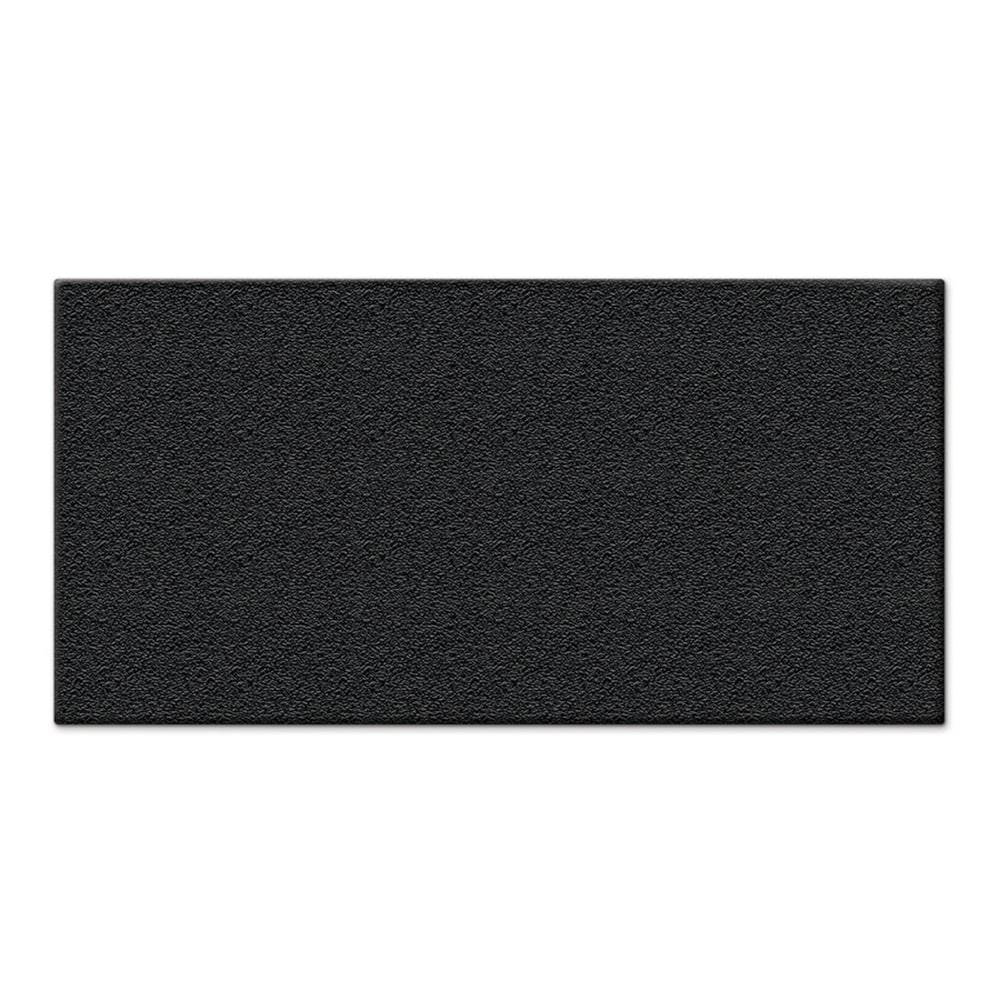 Project Source 4-ft x 8-ft Black Vinyl Rectangular Indoor Utility Mat | 251-0900