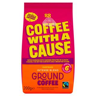 Co-op Fairtrade Intense Roast and Ground Coffee (200g)