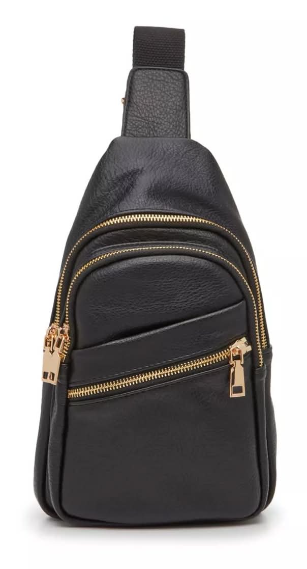Kelly & Katie Everyday Sling Backpack (Black One Size)