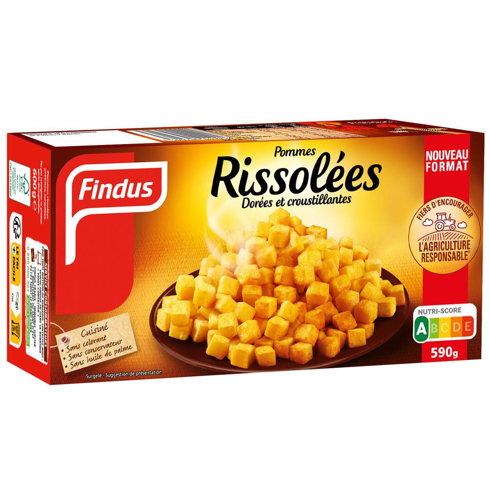 Findus - Pommes rissolées dorées et croustillantes