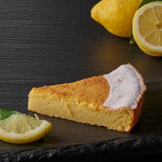 La part de moelleux au citron