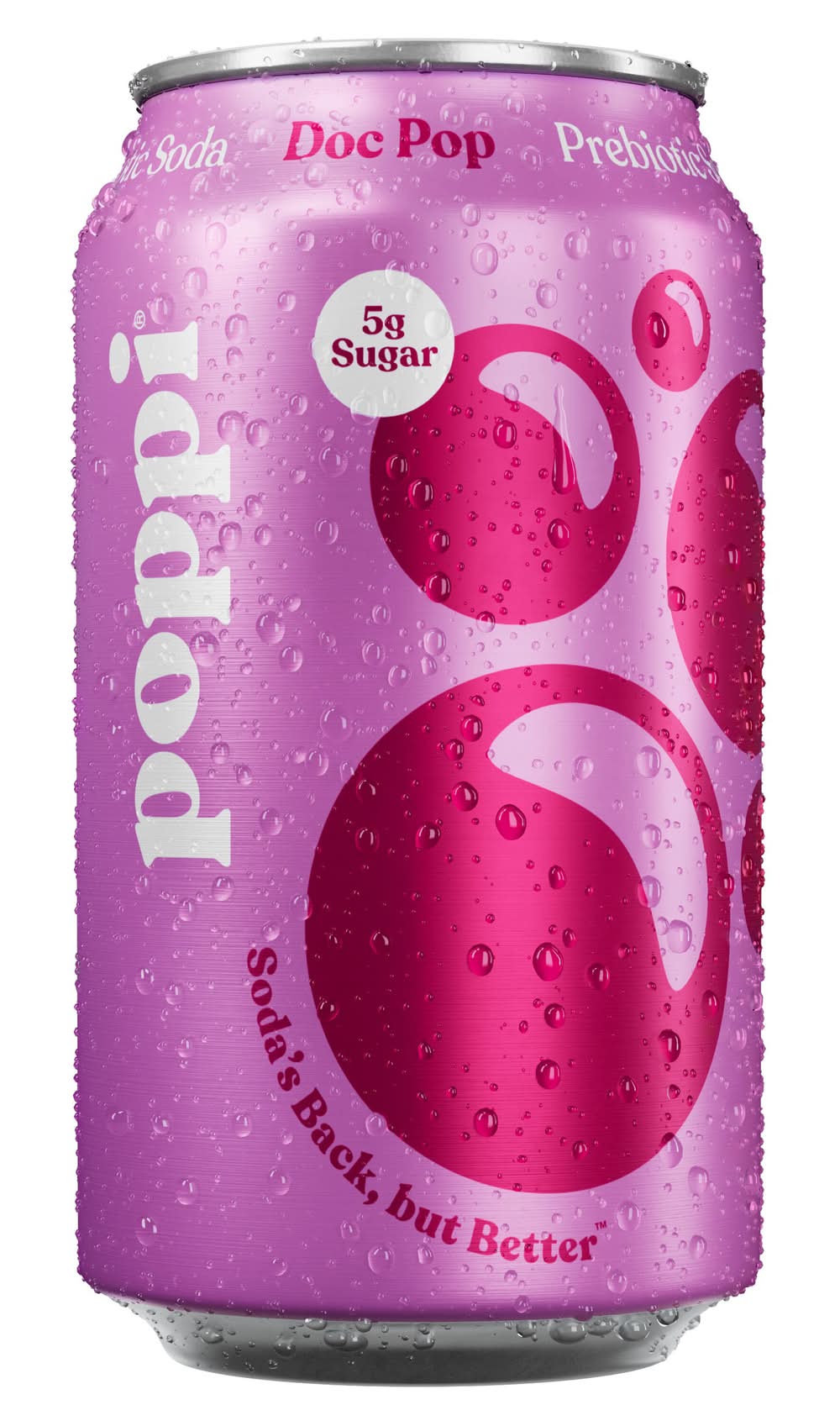 poppi Prebiotic Soda, Doc Pop (12 fl oz)
