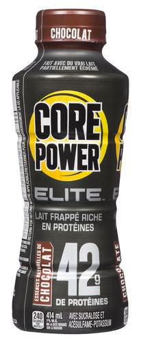 Core power elite lait frappé riche en protéines 1% m.g - elite high protein milk shake 1% m.f (414 ml) (chocolat)