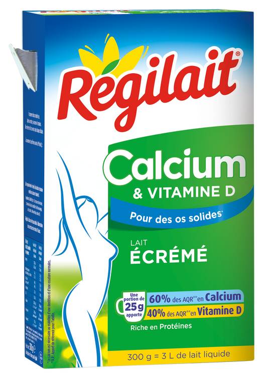 Régilait - Lait en poudre écrémé calcium
