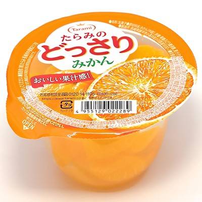 たらみ どっさりみかんゼリー (230g)