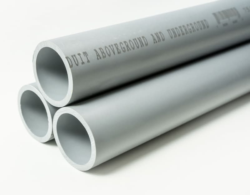 Cantex Non-Metallic Pvc Schedule Conduit, 1 In x 10 Ft, Gray (40 ct)