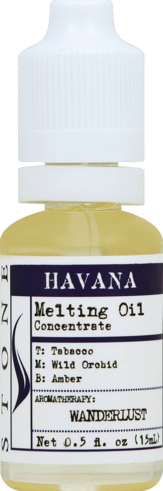 Stone Candles Havana Melting Oil Concentrate