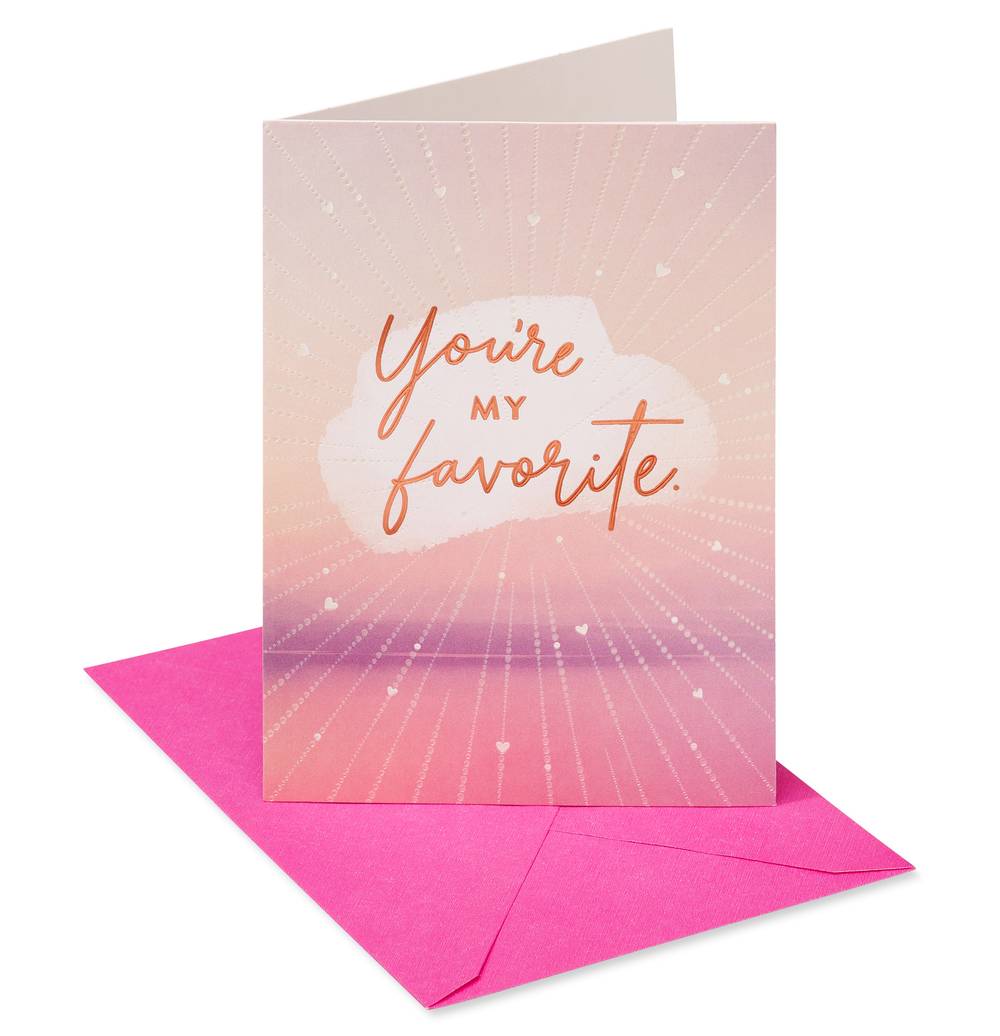 American Greetings You're My Favorite Greeting Card