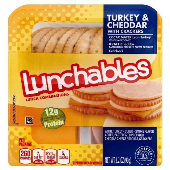 Lunchables Turkey and Cheddar