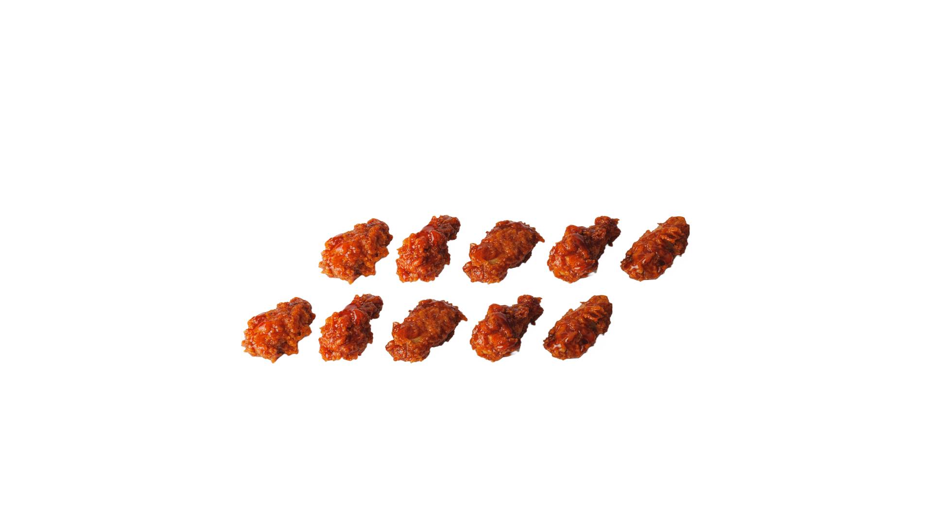 10 BBQ Wings