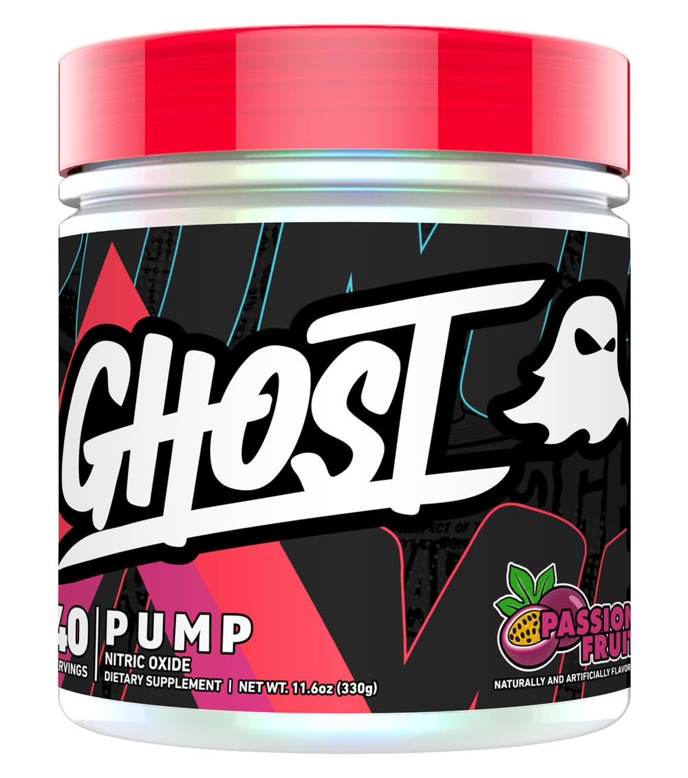 Ghost Pump Nitric Oxide Dietary Supplement, Passion Fruit (11.6 oz)