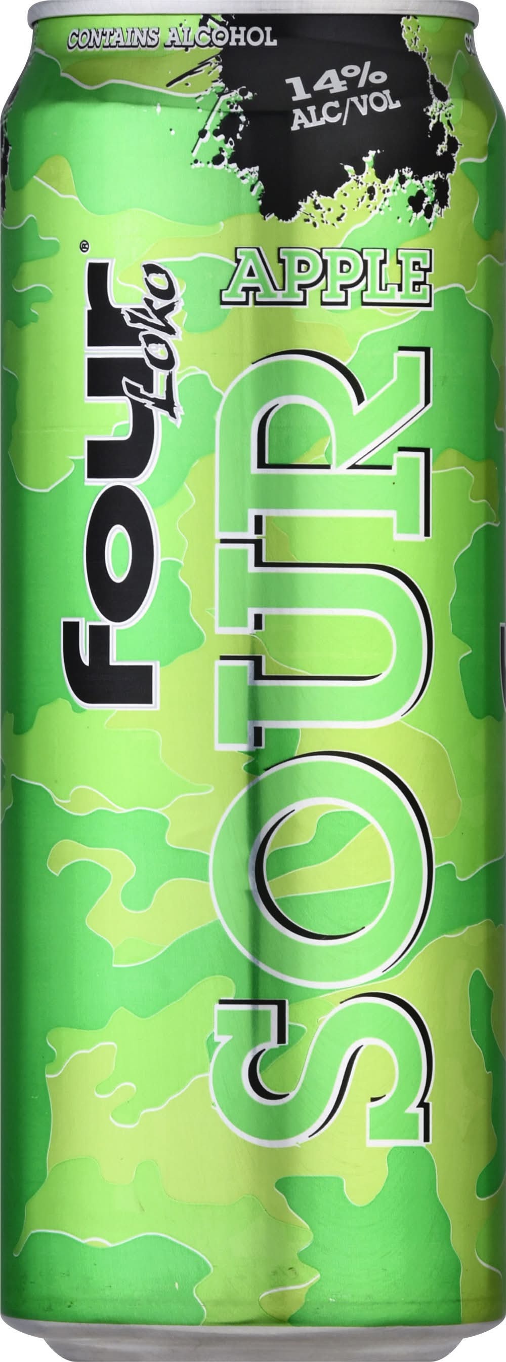Four Loko Sour Beer, Apple (23.5 fl oz)