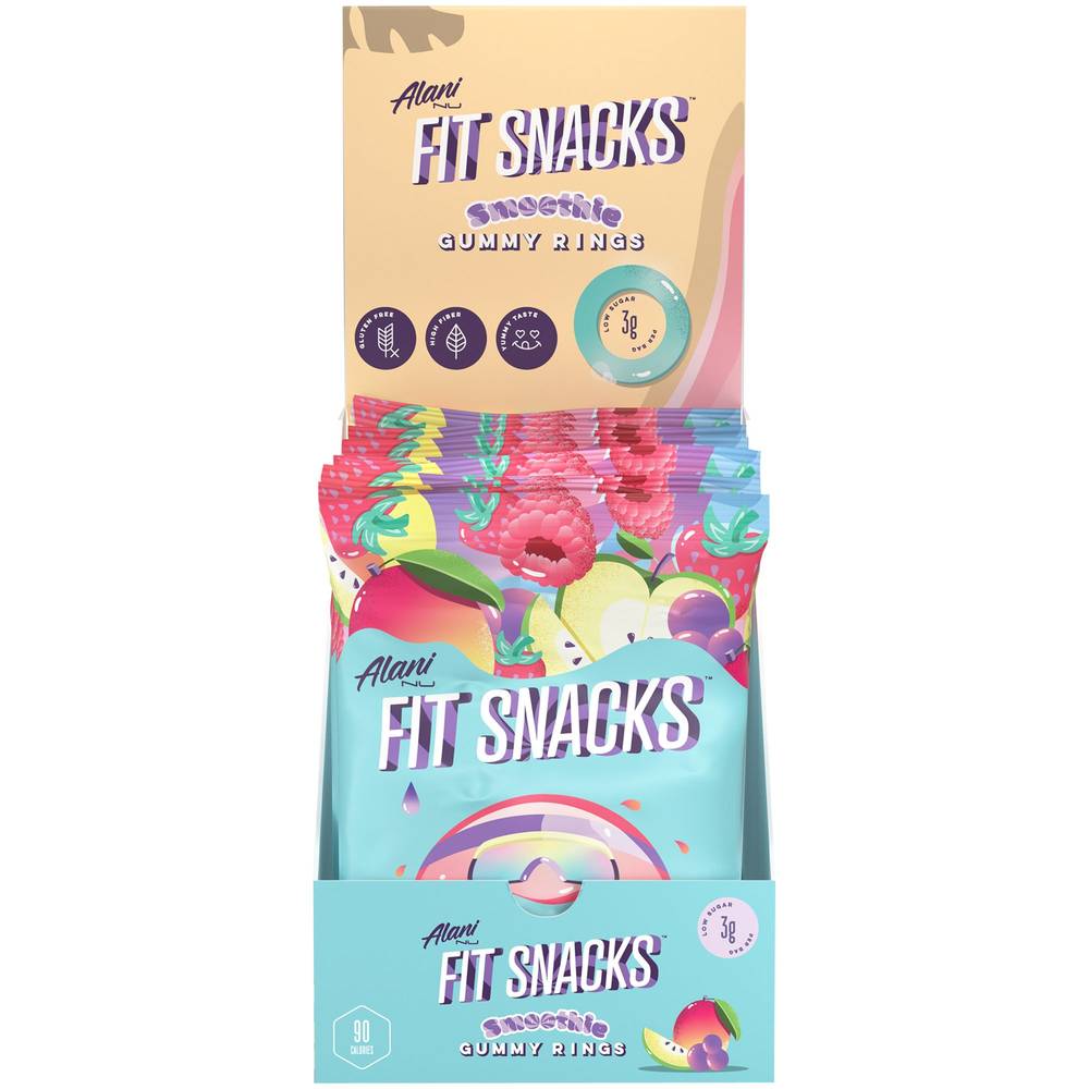 Fit Snacks - Smoothie Gummy Rings (12 Servings)