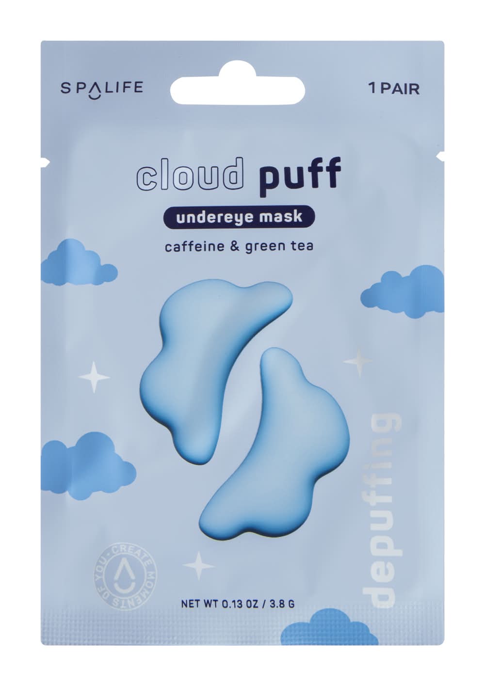 Spalife Cloud Puff Undereye Mask 1-Pair Cloud Puff