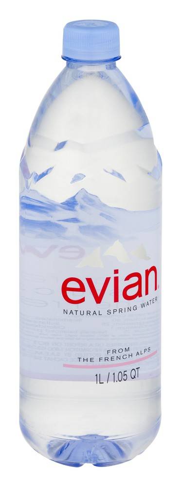 Evian Natural Spring Water (1 L)