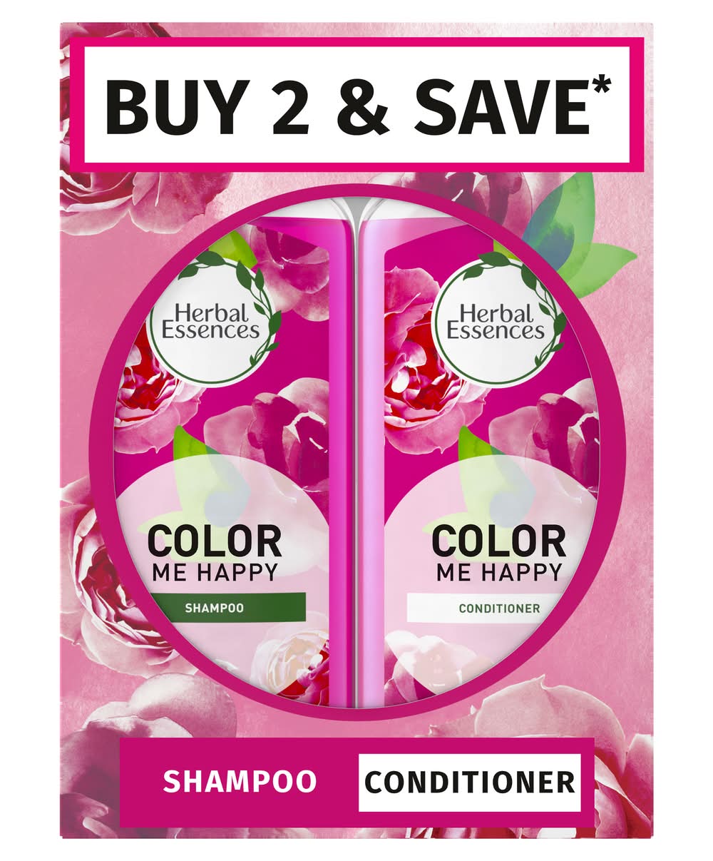 Herbal Essences Color Me Happy Shampoo & Conditioner Bundle pack (1.9 oz)