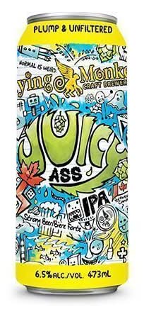 Flying Monkeys Juicy Ass Ipa Beer (473 ml)