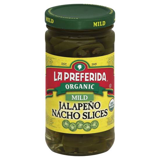 La Preferida Organic Mild Jalapeno Nacho Slices