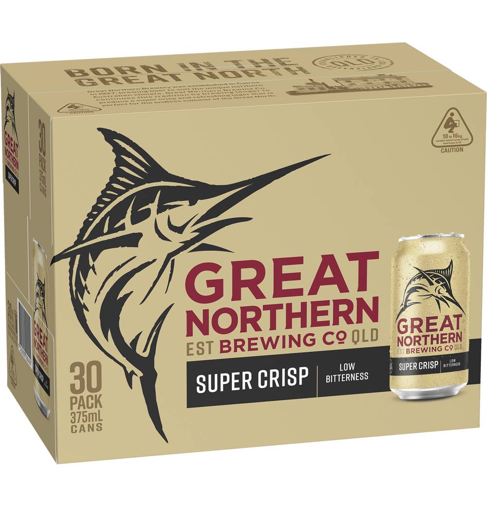 Great Northern Super Crisp Can 30X375ml
