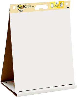 Post-It Notes Super Sticky Dry-Erase Tabletop Easel Pad Sheets (20 ct)