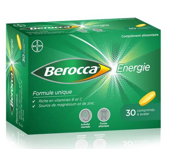 Berocca Énergie 30 comprimés à avaler