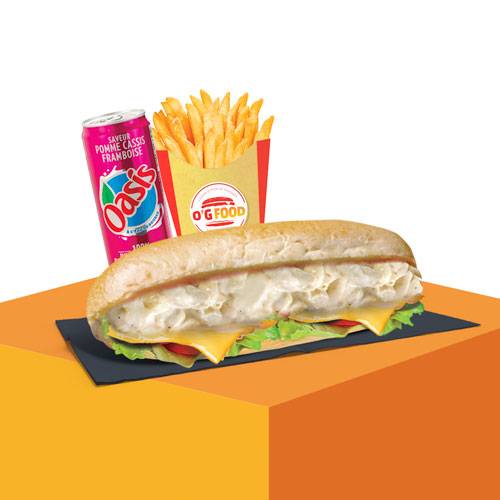 Menu sandwich 3 fromage
