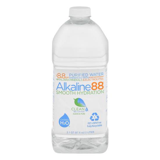 Alkaline88 Smooth Hydration Purified Water (67.6 fl oz)