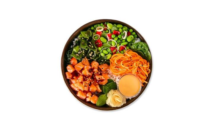 salmon tartare poké