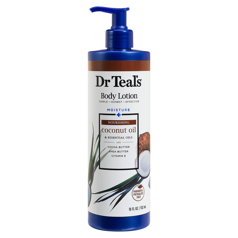 Dr Teal's Coconut Body Lotion, 18 OZ