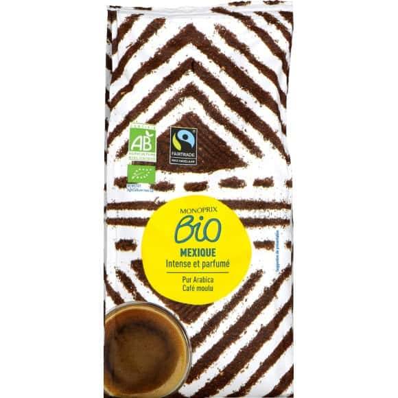 Monoprix Bio Café Moulu Du Mexique, Intense Et Fruité Bio Le Paquet De 250 G