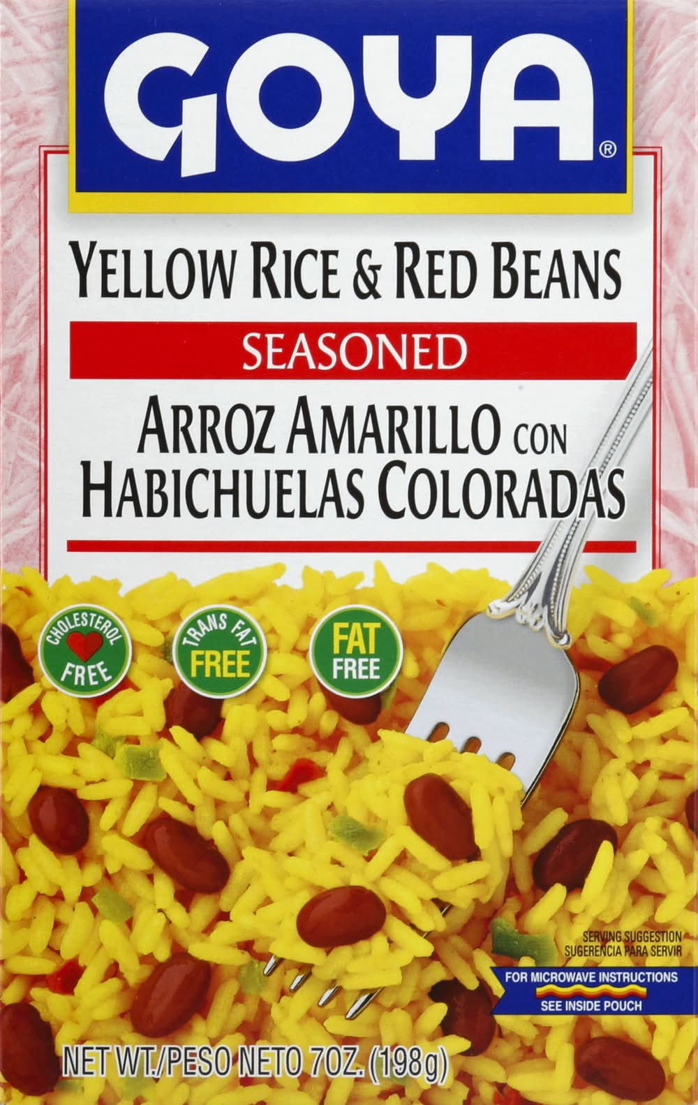 Goya Seasoned Yellow Rice & Red Beans (7 oz)