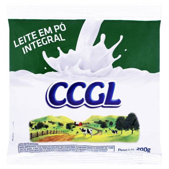 Ccgl leite em pó integral (200 g)